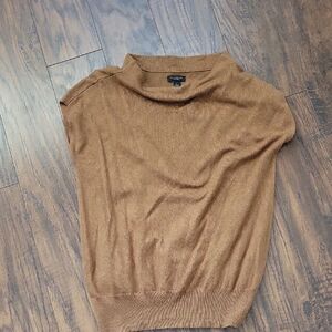 Ann Taylor Tan Knit Top